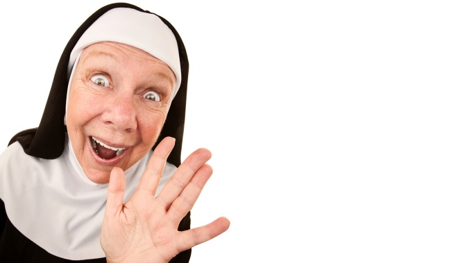 Анекдоты про церковь, святых отцов и монашек... Часть 2 анекдоты