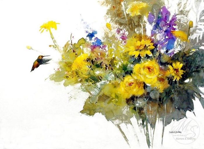 3ad4afccde30d98035b7de24c4bd769a--watercolors-bouquets (700x511, 67Kb)