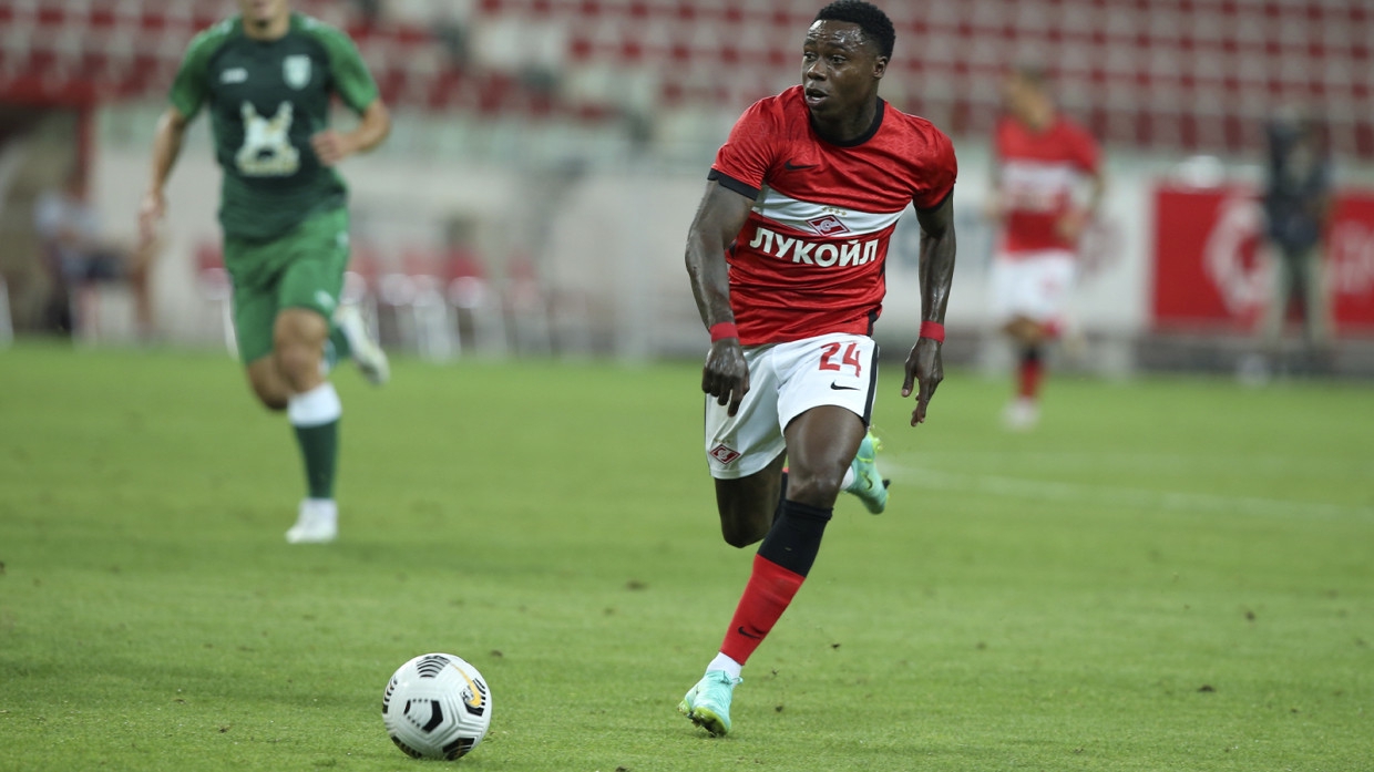 Промес не участвует в тренировке «Спартака» перед матчем отбора Лиги чемпионов