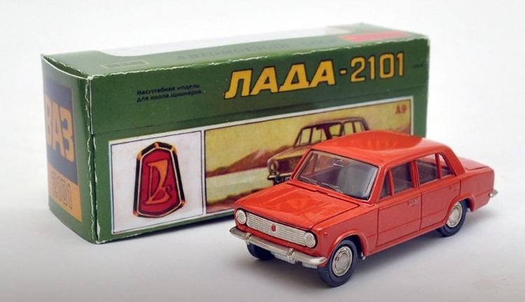 ВАЗ-2101 с заводским индексом А9 авто, автомобили, коллекционирование, масштабная модель, моделизм, модель автомобиля, хобби
