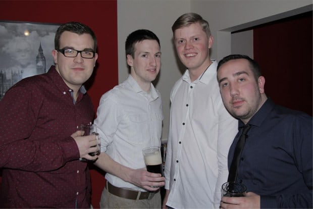 It just looks like an ordinary photo of a group of mates posing with their drinks. Until you look a little more closely at the left-hand corner and...who or what is that?"This was taken at my house in Crewe, Cheshire. Before this picture was taken I would often be in the house on my own decorating. I would hear the toilet flush, light switch click, and footsteps."I found out the lady that owned the house previously had died quite suddenly. I have tried to replicate the picture numerous times but never with the same effect." – Mark P. via paranormal360.co.uk