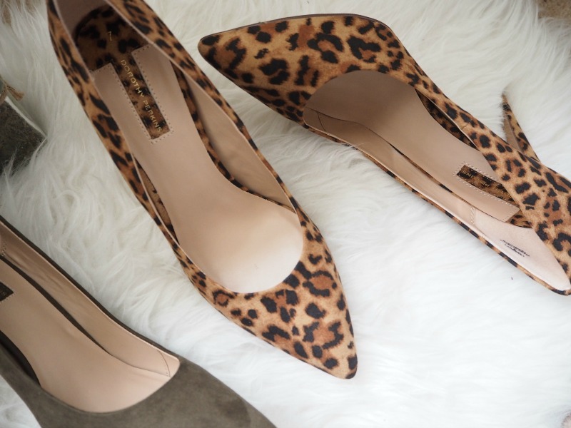 Dorothy Perkins leopard print heels 