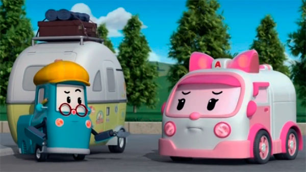 Робокар поли тайный план кэмпа