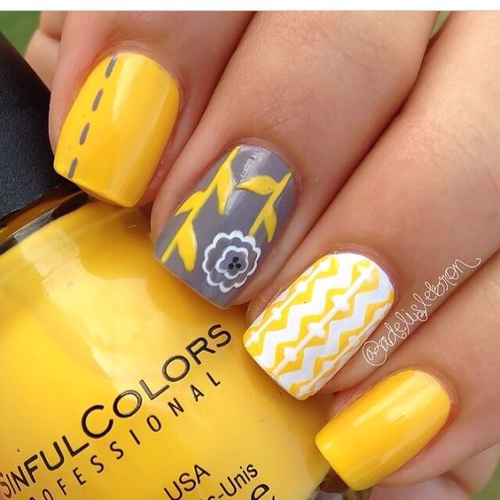 Yellow nails