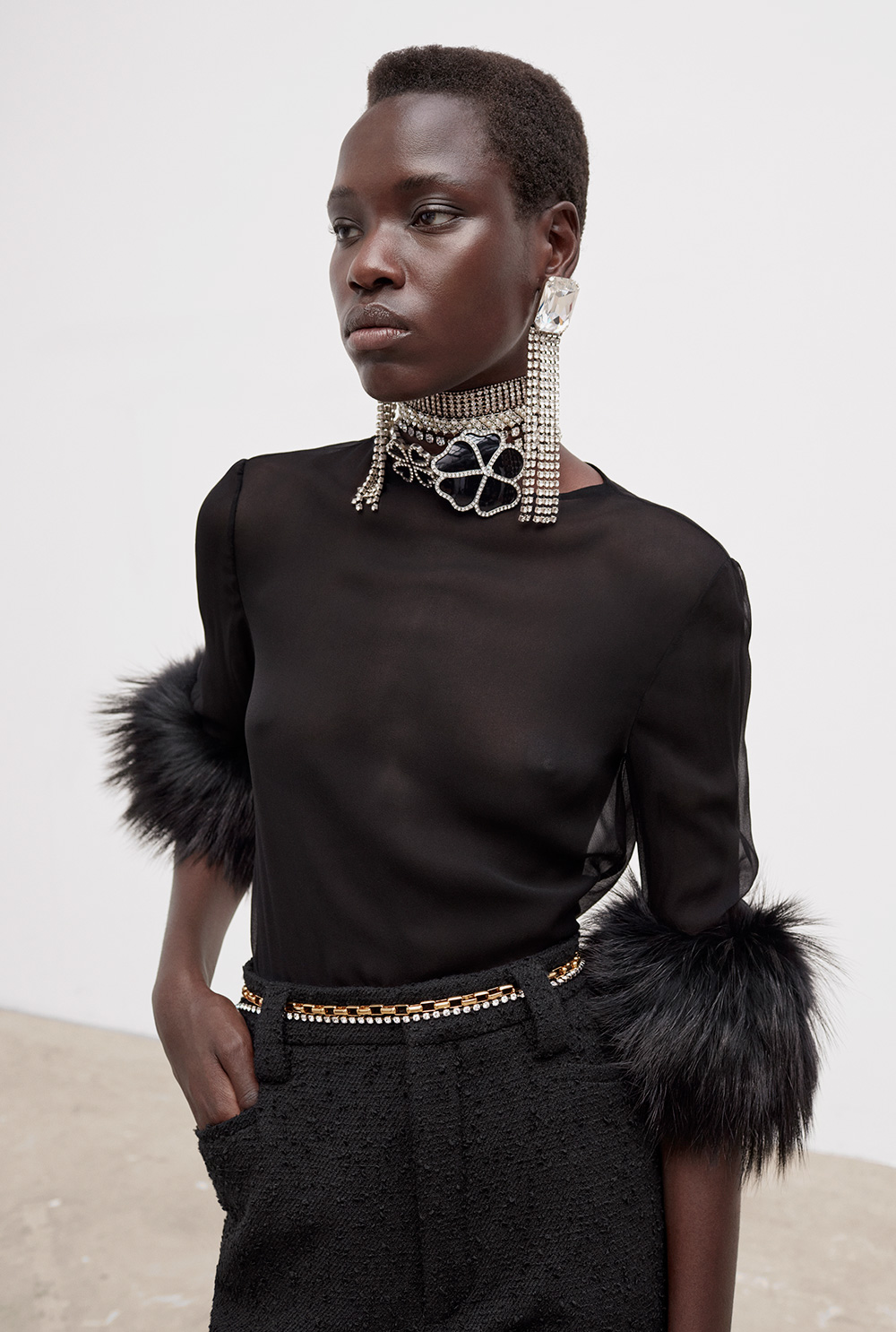 Saint Laurent осень-зима 2021/22