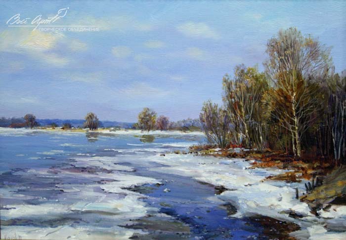 Родина моя. Художник Малов Сергей Анатольевич живопись