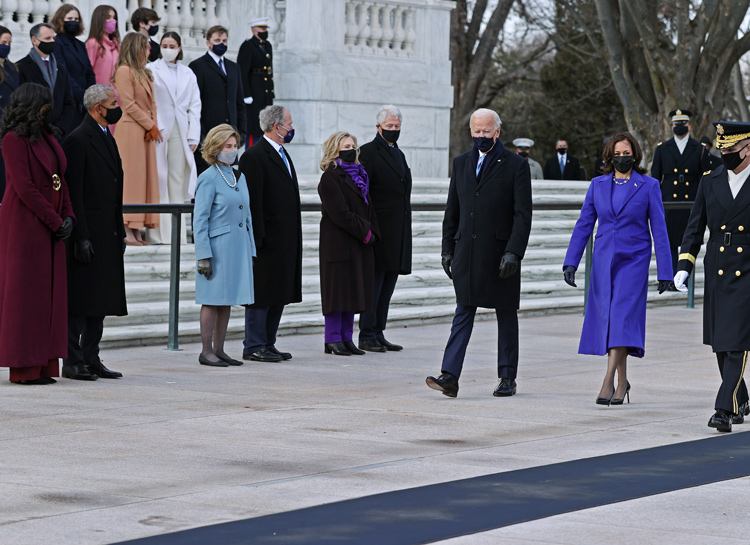 Мелания трамп на инаугурации фото