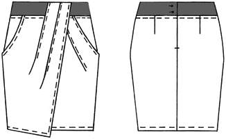Моделирование интересных фасонов юбок