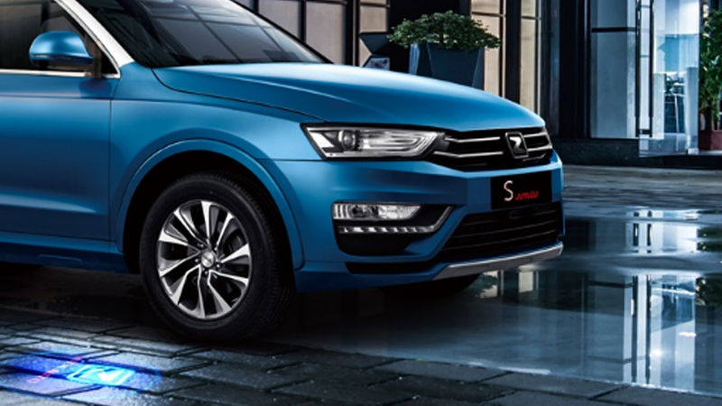 Китайский концерн Zotye показал фото нового кроссовера Concept S