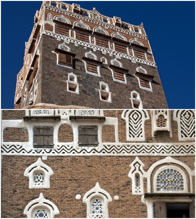 Dar al-Hajar — симпатичная достопримечательность Йемена alHajar», имама, Йемен, страны, который, сооружения, скалы, стране, которых, называют, вершине, дворец, только, замка, Мухаммед, Йемена, правителя, дворца, можно, увидеть