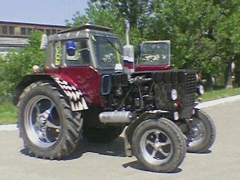 Удивительные трудяги сельской местности авто, прикол, трактор, тюнинг