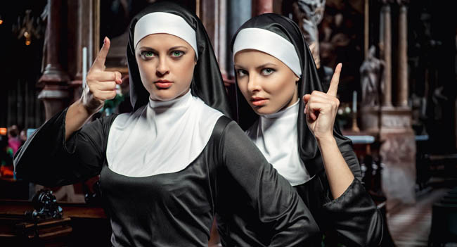 Анекдоты про церковь, святых отцов и монашек... Часть 2 анекдоты