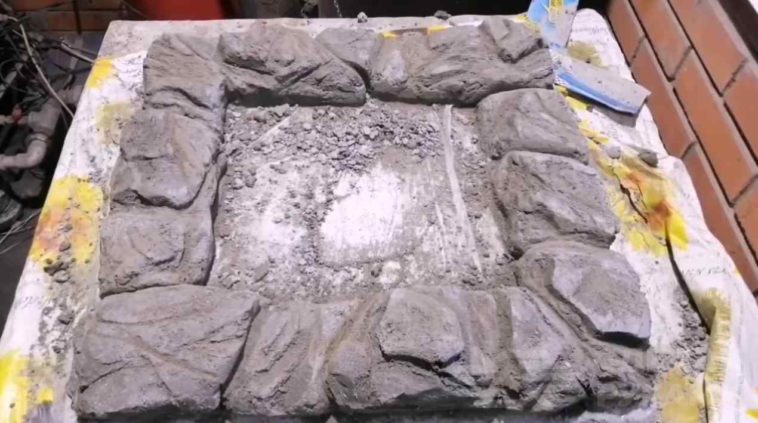 Декоративные бордюры из цемента своими руками