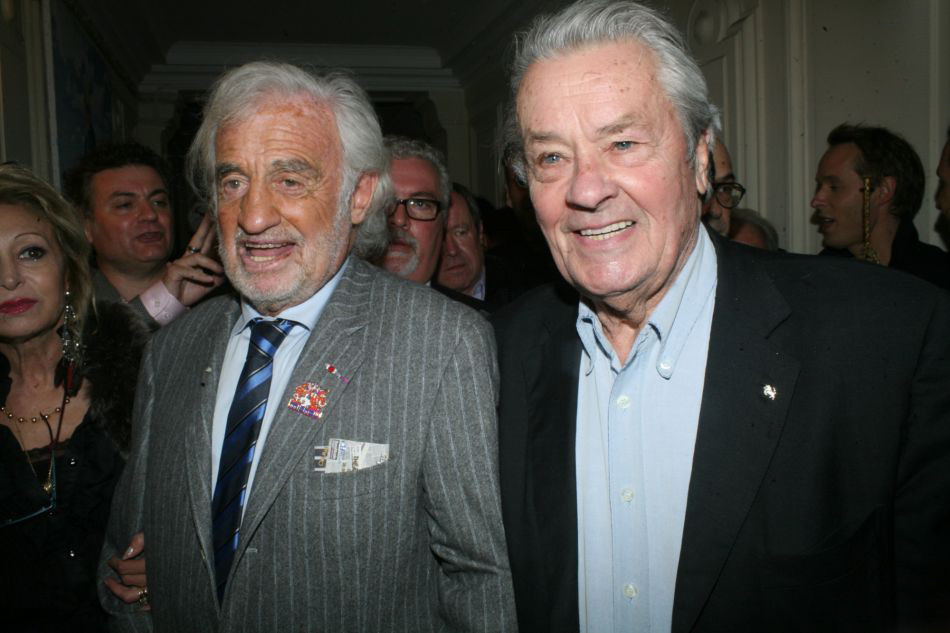 Бельмондо, Делон, Париж, июнь 2016