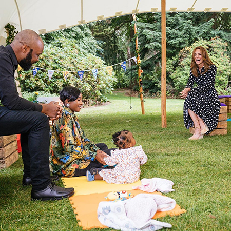 Детское время: Кейт Миддлтон дебютировала с новым цветом волос на утреннем шоу BBC Монархи,Британские монархи