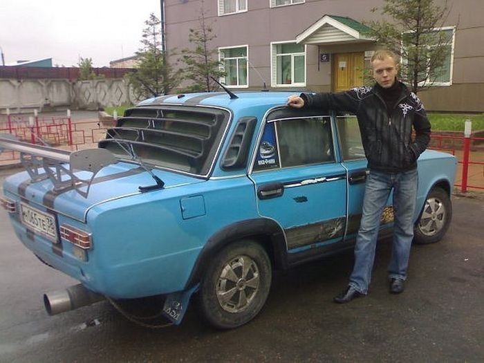 Беспощадный отечественный тюнинг. Отберите у них болгарки !