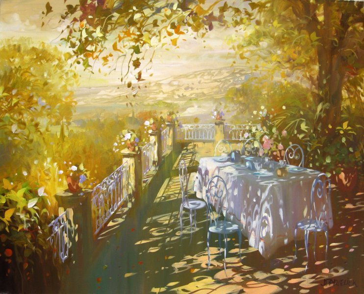 Картины для тех, кому не хватает летнего тепла. Художник Лоран Парселье Картины для тех, кому не хватает летнего тепла. Художник Лоран Парселье