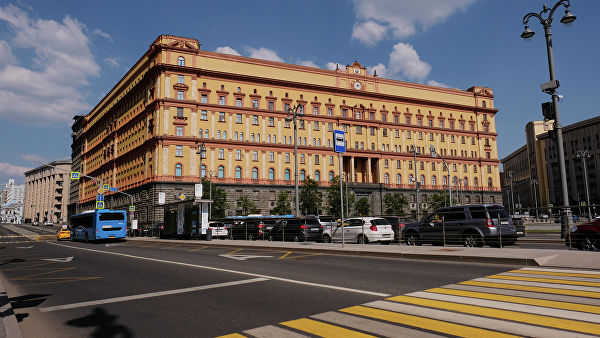 Здание Федеральной службы безопасности (ФСБ) на Лубянской площади в Москве