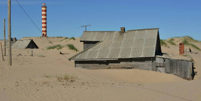 Шойна — село, засыпанное песком Шойна, песок, село