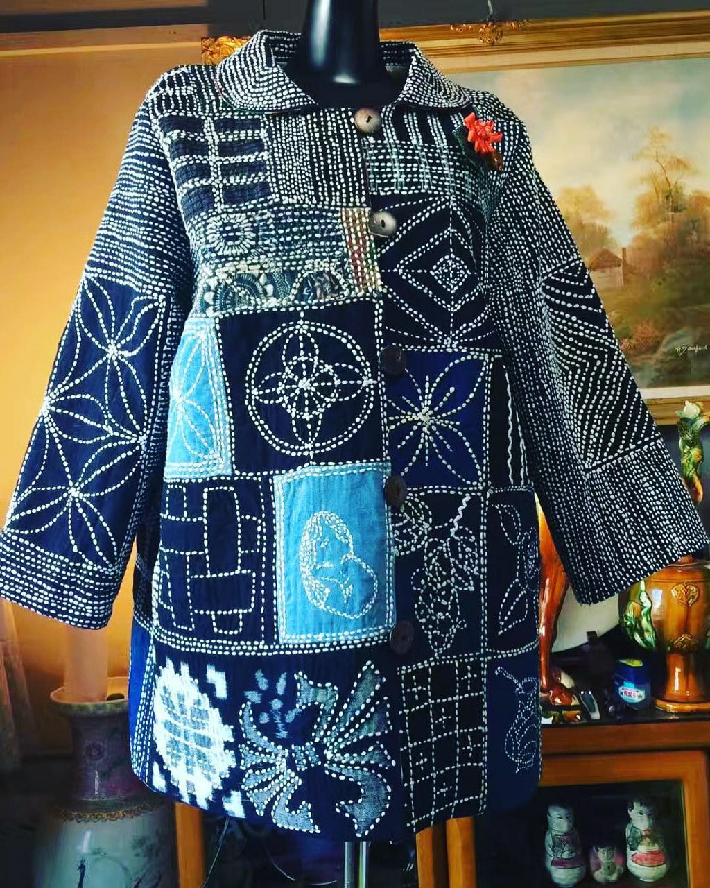 Kyoko Kimono. Лоскутное шитье, сашико вдохновляемся,мода,одежда,творчество