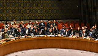 Совет Безопасности ООН голосует за резолюцию ужесточающую санкции в отношении КНДР. 11 сентября 2017