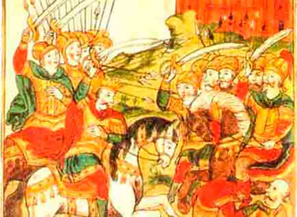 Битва русских дружин с войском хана Батыя