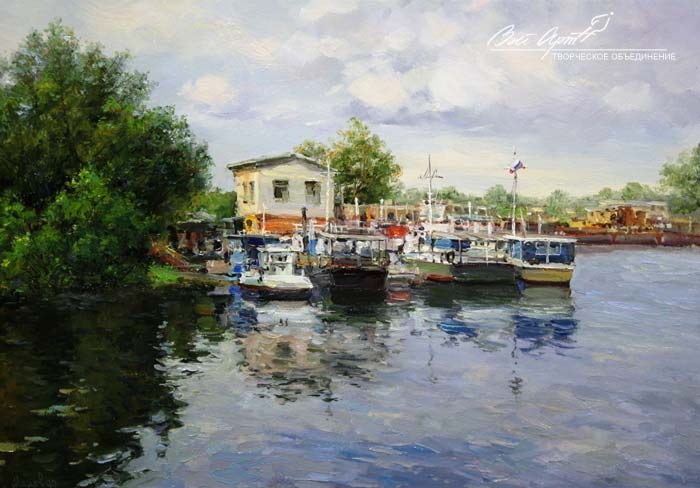 Родина моя. Художник Малов Сергей Анатольевич живопись