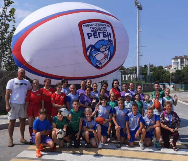 Севастопольские регбисты провели первую тренировку на стадионе им. 200-летия Севастополя