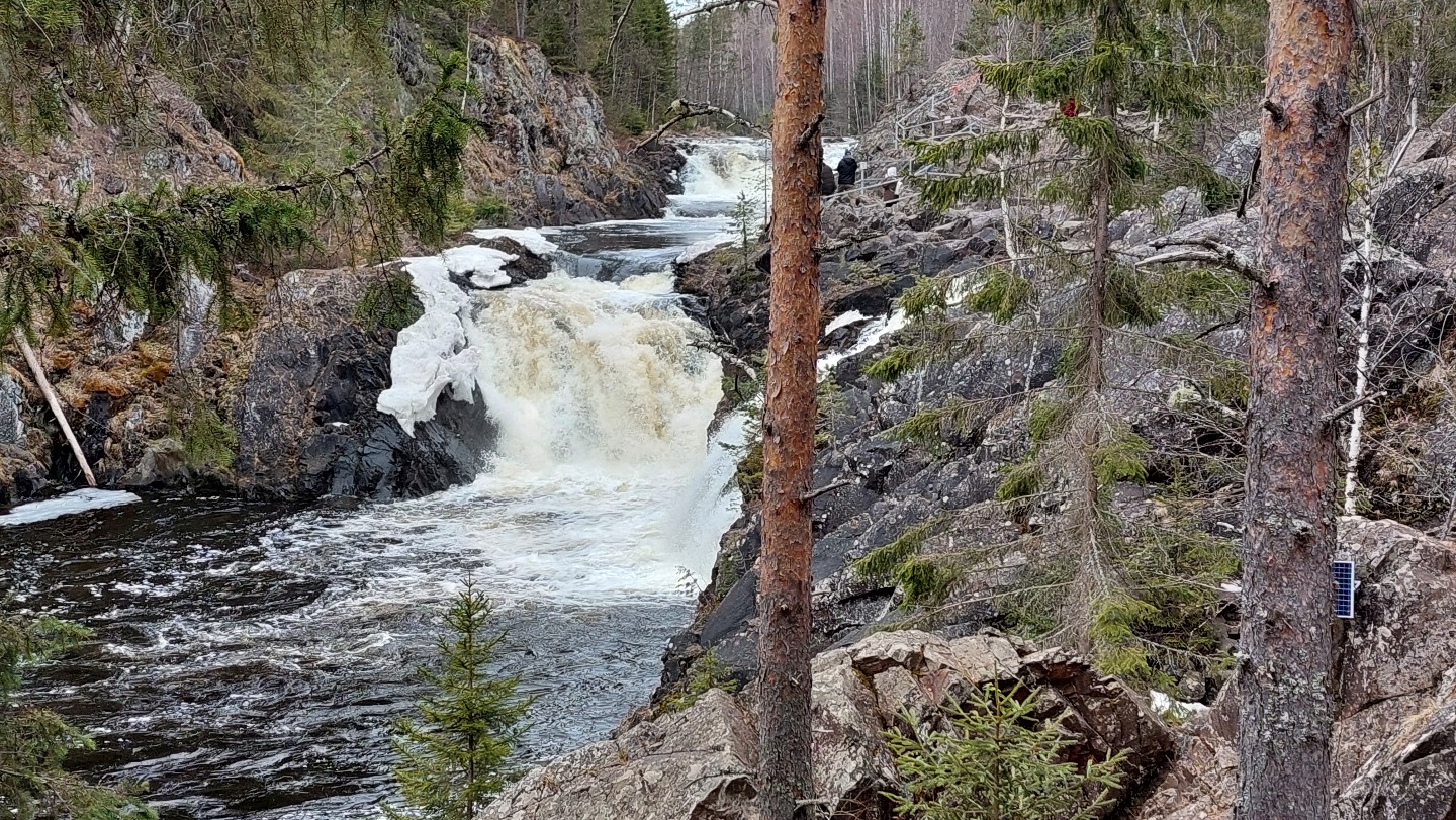 Молочный водопад Карелия