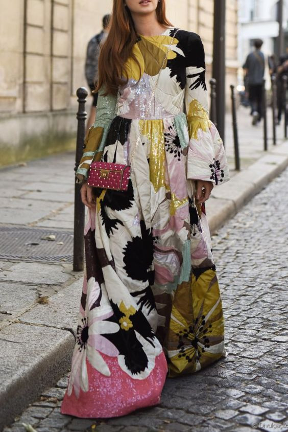 Нужная вещь и летом, и осенью: платья макси гардероб,мода и красота,модные образы,одежда и аксессуары