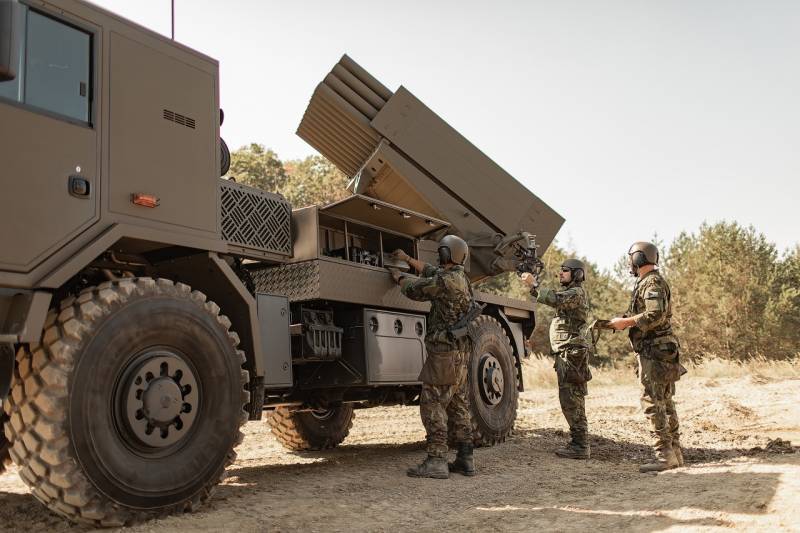 Чешская РСЗО BM-21 MT Striga на Украине оружие