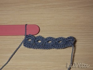 Декоративное вязание крючком и шпателем ("с глазком")