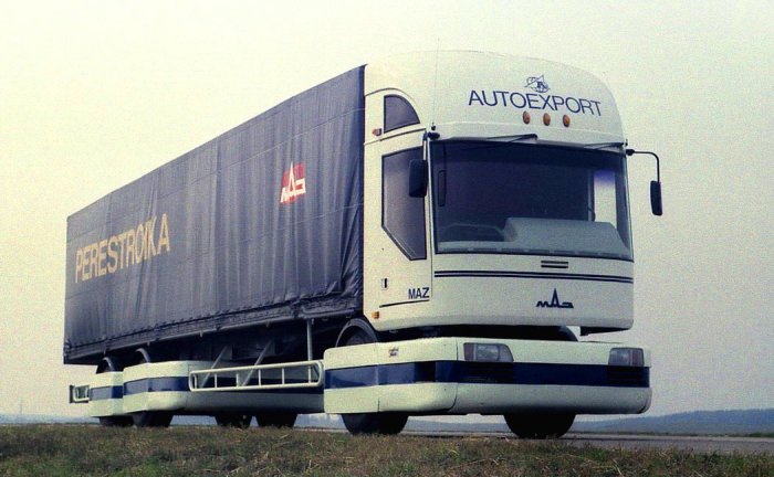 МАЗ-2000 – революционный грузовик из СССР.