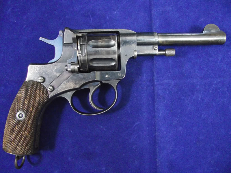 Револьвер образца 1895 года. интересное, оружие, россия