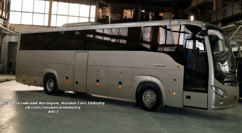 Новый автобус ЛиАЗ для Чемпионата мира по футболу 2018 автобус, лиаз, рейсовый автобус