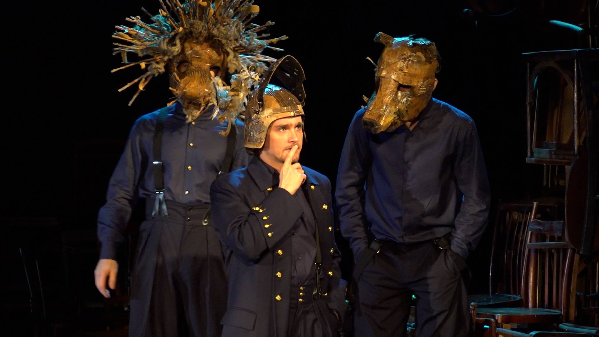 В Московском Губернском театре состоялась премьера спектакля «Много шума из ничего»