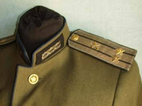 Парадный мундир подполковника инженерных войск.