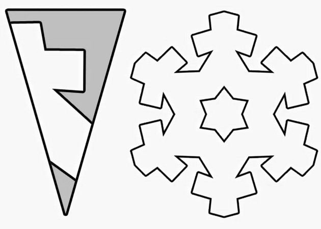 Объемные снежинки из бумаги на Новый год 2020-2021: простые и красивые! Шаблоны и схемы для вырезания чтобы, очень, можете, снежинки, также, бумаги, между, после, Затем, После, заготовки, будет, потом, сделать, такие, вырежьте, собой, приклейте, можно, такой