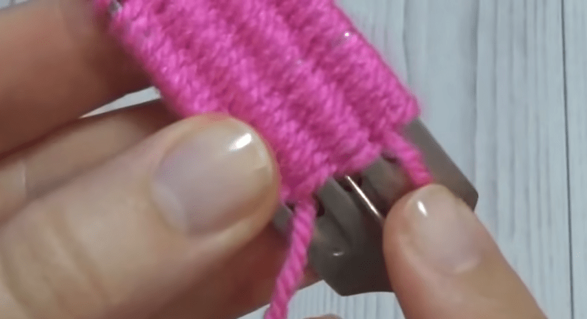 Удивительный трюк с вилкой: крутая идея для ручной вышивки интерьер,рукоделие,своими руками,сделай сам