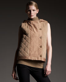 Stella McCartney Hooded Quilt Vest