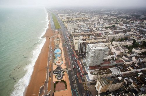 Смотровая площадка The British Airways i360 в Брайтоне (15 фото)