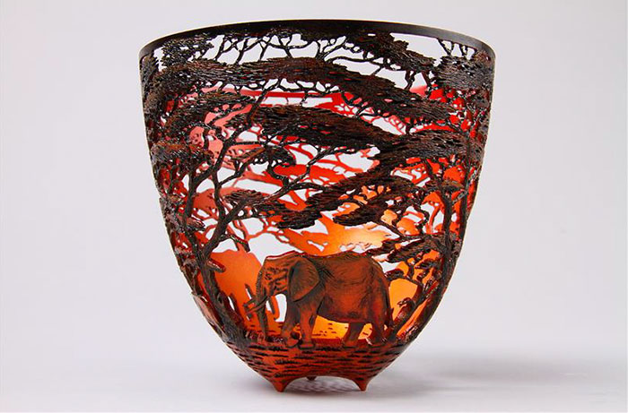 Carved Wood Art