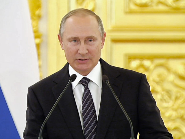 Об этом президент России Владимир Путин заявил в четверг на встрече в Кремле с призерами и победителями Олимпиады-2016