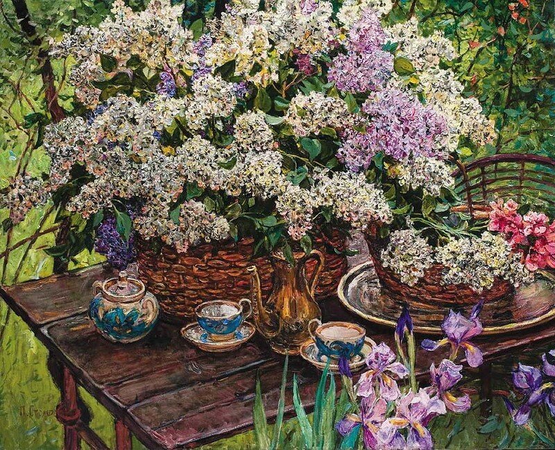 Терраса солнцем вся озарена... Петр Кузьмич Столяренко Терраса солнцем вся озарена... Петр Кузьмич Столяренко