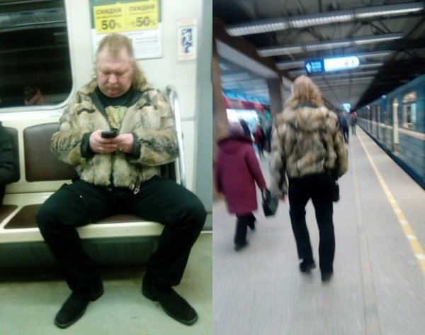 Модники и чудаки из метро 
