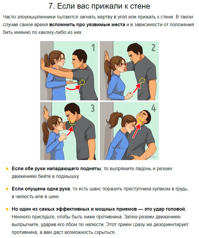 Рекомендации по самообороне