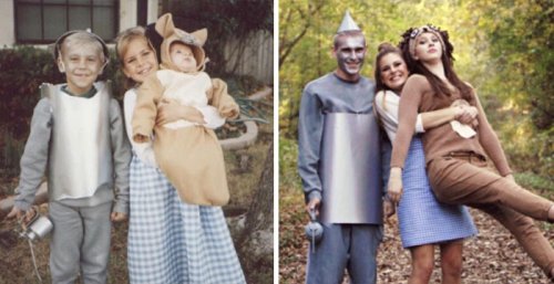 Воссозданные семейные фотографии, которые доказывают, что время не властно над самым важным Воссозданные семейные фотографии, которые доказывают, что время не властно над самым важным