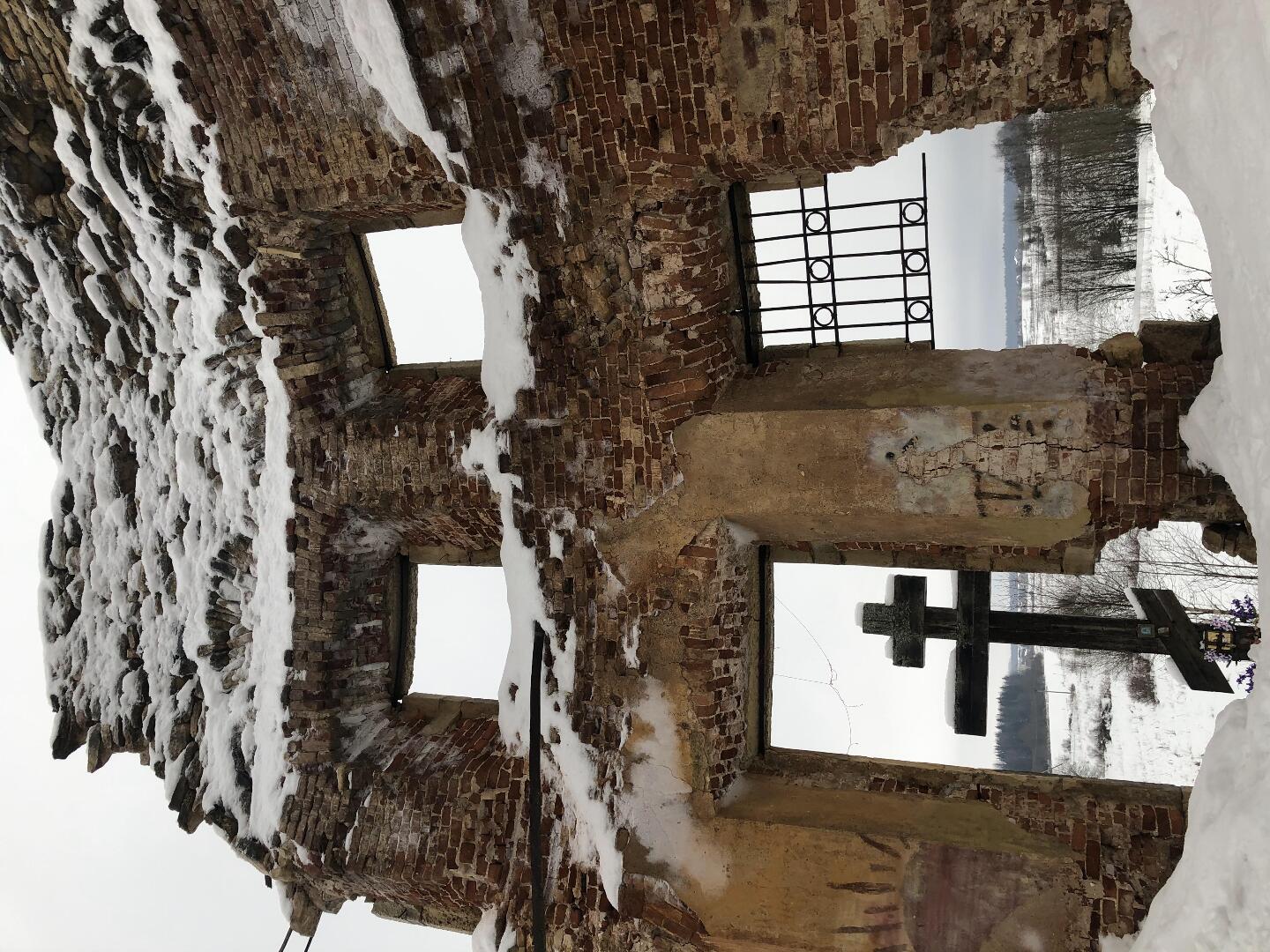 Церковь Троицы Живоначальной. Руины