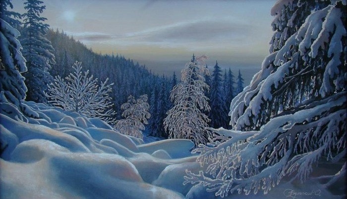 художник Олег Булгаков картины – 10