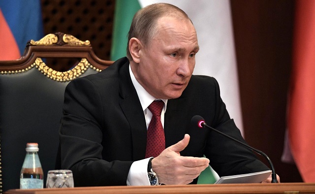 Фото. Президент России Владимир Путин © KREMLIN POOL | GLOBALLOOKPRESS.COM